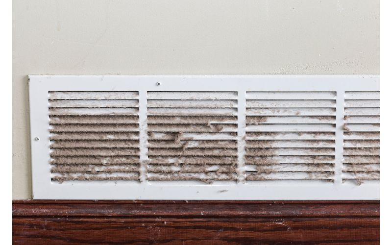 How to clean ducted air con filter